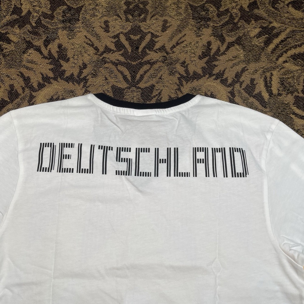 Mens Adidas Germany Retro Soccer Tee Shirt Size Small New - Picture 10 of 10
